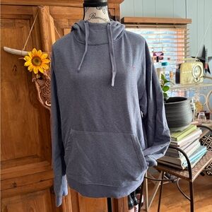 Womens Zyia Blue Hoodie Sweater